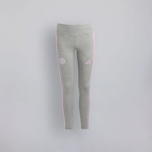 Manchester United x adidas Kids Essentials Leggings Grey Marl 9-10Y Manchester United x adidas Kids Essentials Leggings Grey Marl 9-10Y