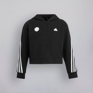 Manchester United x adidas Kids Future Icons 3-Stripes Full-Zip Hoodie Black 11-12Y Manchester United x adidas Kids Future Icons 3-Stripes Full-Zip Hoodie Black 11-12Y