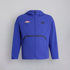Manchester United x adidas Kids City Tech Winterised Full-Zip Hoodie Blue 9-10Y Manchester United x adidas Kids City Tech Winterised Full-Zip Hoodie Blue 9-10Y