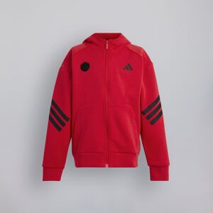 Manchester United x adidas Kids Future Icons Full Zip Hooded Track Top Red 15-16Y Manchester United x adidas Kids Future Icons Full Zip Hooded Track Top Red 15-16Y