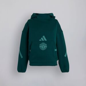 Manchester United x adidas Kids Z.N.E. Hoodie Green 13-14Y Manchester United x adidas Kids Z.N.E. Hoodie Green 13-14Y