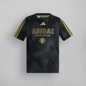 Manchester United x adidas Kids House of Tiro Cargo T-Shirt Black 9-10Y Manchester United x adidas Kids House of Tiro Cargo T-Shirt Black 9-10Y