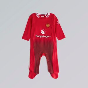 Brecrest Manchester United Baby Home Sleepsuit Red 0-3M Brecrest Manchester United Baby Home Sleepsuit Red 0-3M