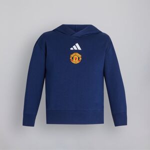 Manchester United x adidas Little Kids Essentials Hoodie Blue 3-4Y Manchester United x adidas Little Kids Essentials Hoodie Blue 3-4Y