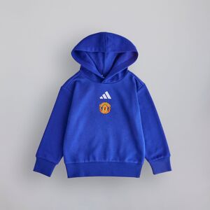 Manchester United x adidas Little Kids Essentials Hoodie Blue 3-4Y Manchester United x adidas Little Kids Essentials Hoodie Blue 3-4Y