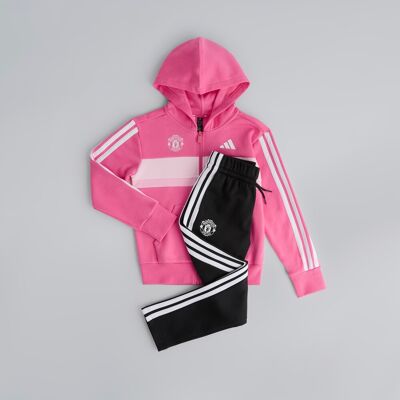 Adidas Tiberio 3 Stripe Tracksuit - 7-8Y Adidas Tiberio 3 Stripe Tracksuit - 7-8Y