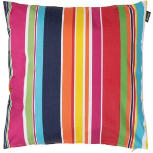icon® Veeva Bright Technicolour Striped Print Indoor Outdoor Fibre Filled 43x43 Scatter Cushion, Lapin icon® Veeva Bright Technicolour Striped Print Indoor Outdoor Fibre Filled 43x43 Scatter Cushion, Lapin