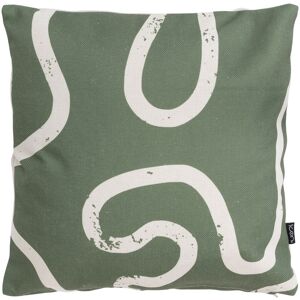 icon® icon Indoor Outdoor Squiggle Kyoto Print 43x43 Fibre Filled Scatter Cushion, Lapin icon® icon Indoor Outdoor Squiggle Kyoto Print 43x43 Fibre Filled Scatter Cushion, Lapin