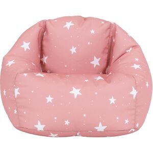 icon® icon Starry Skies Classic Bean Bag Star Print Kids Beanbag, Pink icon® icon Starry Skies Classic Bean Bag Star Print Kids Beanbag, Pink