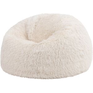 icon® icon Fluffy Faux Fur Bean Bag Luxury Soft Classic Large Shaggy Beanbag Chair, Beige icon® icon Fluffy Faux Fur Bean Bag Luxury Soft Classic Large Shaggy Beanbag Chair, Beige