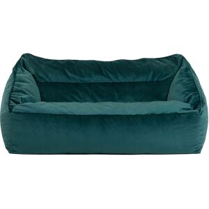icon® icon Bean Bag Sofa Velvet 2 Seater Beanbag Loveseat, Teal icon® icon Bean Bag Sofa Velvet 2 Seater Beanbag Loveseat, Teal