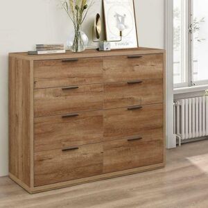 Stockwell - Rustic Merchant Chest - Oak - Wooden - Happy Beds Stockwell - Rustic Merchant Chest - Oak - Wooden - Happy Beds