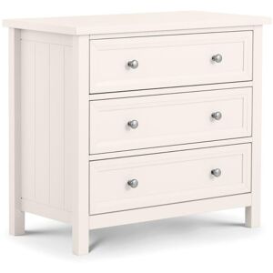 Maine - 3 Drawer Chest - Surf White - Wooden - Happy Beds Maine - 3 Drawer Chest - Surf White - Wooden - Happy Beds