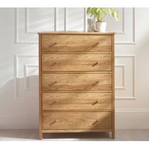 Coxmoor – 5-Drawer Chest of Drawers – Oak – Wooden - Happy Beds Coxmoor – 5-Drawer Chest of Drawers – Oak – Wooden - Happy Beds