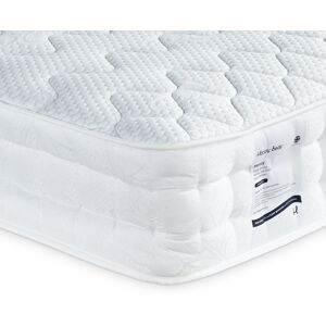 Happy Beds Mersey - Single - 1000 Pocket Spring Memory Foam and Reflex Foam Mattress - Fabric - 3ft