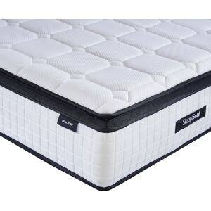 Happy Beds SleepSoul Bliss - Single - 2000 Pocket Spring Mattress - Foam/Fabric - Vacuum Packed - 3ft