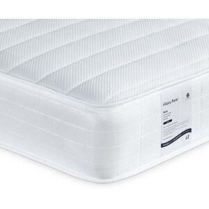 Happy Beds Ness - Small Single - Open Coil Spring Quilted Mattress - Fabric - 2ft6 Happy Beds Ness - Small Single - Open Coil Spring Quilted Mattress - Fabric - 2ft6