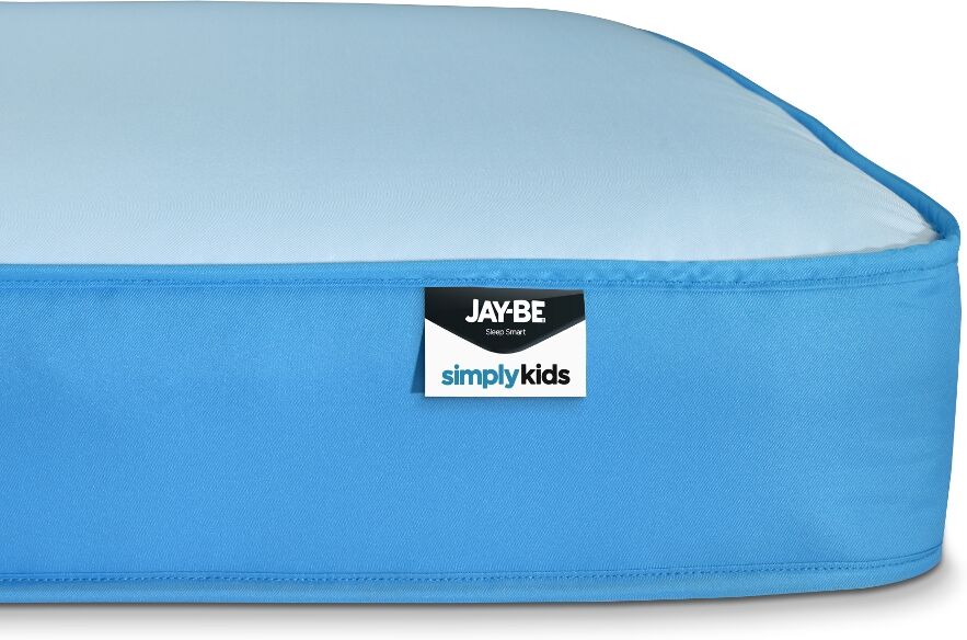 Happy Beds Jay-Be Simply Kids Foam Free Waterproof Spring Mattress - European 3ft Single (90 x 200 cm)