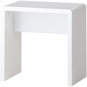 Manhattan - Dressing Table Stool - White - Wooden - Happy Beds Manhattan - Dressing Table Stool - White - Wooden - Happy Beds