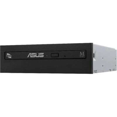ASUS Compact Internal 8x CD/DVD Writer With M-Disc Support - Black ASUS Compact Internal 8x CD/DVD Writer With M-Disc Support - Black