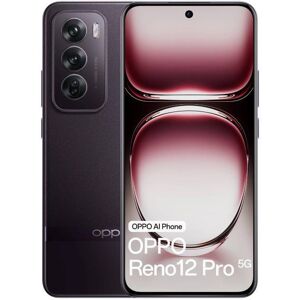 Refurbished - OPPO Reno12 Pro Mediatek Dimensity 7300 12GB RAM 512GB Storage 5G 6.7" FHD Smartphone Black Refurbished - OPPO Reno12 Pro Mediatek Dimensity 7300 12GB RAM 512GB Storage 5G 6.7" FHD Smartphone Black