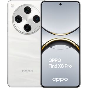 Refurbished - OPPO Find X8 Pro Mediatek Dimensity 9400 16GB RAM 512GB Storage 6.7" AMOLED 5G Android Smartphone - White Refurbished - OPPO Find X8 Pro Mediatek Dimensity 9400 16GB RAM 512GB Storage 6.7" AMOLED 5G Android Smartphone - White