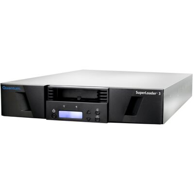 Quantum SuperLoader 3 6Gb/s SAS LTO-8HH 16-Slots 480TB 2U Storage Device Quantum SuperLoader 3 6Gb/s SAS LTO-8HH 16-Slots 480TB 2U Storage Device