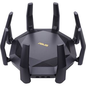 ASUS RT-AX89X AX6000 AiMesh Wireless Dual Band WiFi 6 Router - Black ASUS RT-AX89X AX6000 AiMesh Wireless Dual Band WiFi 6 Router - Black