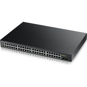 ZyXEL GS1900-48HPV2-GB0101F 48-Port Gigabit Smart Managed Switch w/SFP Small Business Network Solution ZyXEL GS1900-48HPV2-GB0101F 48-Port Gigabit Smart Managed Switch w/SFP Small Business Network Solution