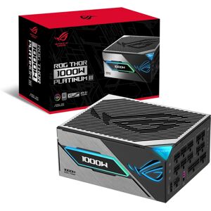 ASUS ROG THOR 1000W Titanium III ATX 3.1 80 PLUS Titanium PSU Power Supply ASUS ROG THOR 1000W Titanium III ATX 3.1 80 PLUS Titanium PSU Power Supply