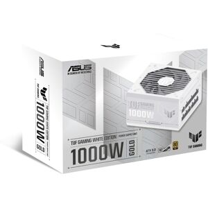 ASUS TUF Gaming 1000W ATX 3.0 80+ Gold PC Power Supply - White ASUS TUF Gaming 1000W ATX 3.0 80+ Gold PC Power Supply - White