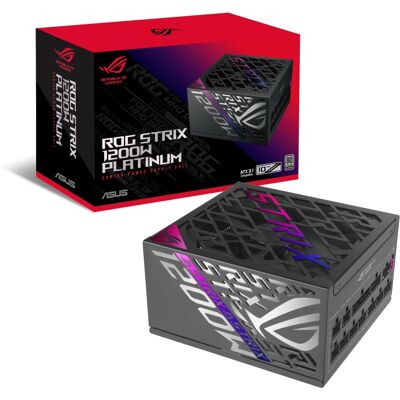 ASUS ROG STRIX 1200W 80+ Platinum Fully Modular ATX 3.1 PSU Power Supply ASUS ROG STRIX 1200W 80+ Platinum Fully Modular ATX 3.1 PSU Power Supply