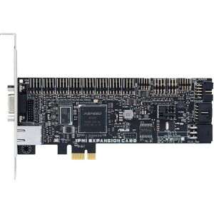 ASUS IPMI Expansion Card-SI w/ Dedicated Ethernet Controller & VGA Port PCIe 3.0 x1 ASUS IPMI Expansion Card-SI w/ Dedicated Ethernet Controller & VGA Port PCIe 3.0 x1