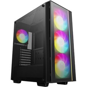DeepCool Matrexx 55 V4 C Mid Tower ATX Case w/ ARGB Fans, Tempered Glass, 360mm Radiator Support DeepCool Matrexx 55 V4 C Mid Tower ATX Case w/ ARGB Fans, Tempered Glass, 360mm Radiator Support