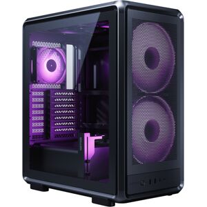 Cooler Master MasterFrame 500 Mesh ARGB Mid Tower Gaming PC Case - Black Cooler Master MasterFrame 500 Mesh ARGB Mid Tower Gaming PC Case - Black