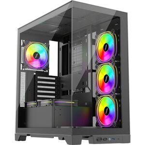 1STPLAYER Mi8-BK Mid Tower Gaming Case - Black 1STPLAYER Mi8-BK Mid Tower Gaming Case - Black