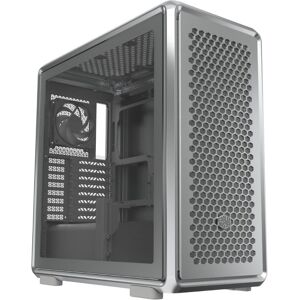 Cooler Master MasterFrame 600 RGB Tempered Glass Mid Tower gaming PC Case Silver Cooler Master MasterFrame 600 RGB Tempered Glass Mid Tower gaming PC Case Silver
