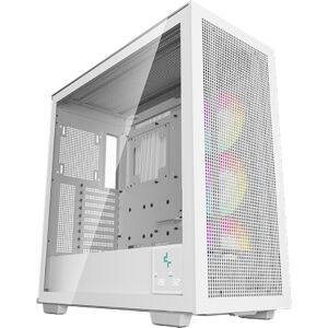 DeepCool Morpheus WH Full Tower Case - 480mm GPU Clearance, 420mm Radiator Support, ARGB Fan - White DeepCool Morpheus WH Full Tower Case - 480mm GPU Clearance, 420mm Radiator Support, ARGB Fan - White