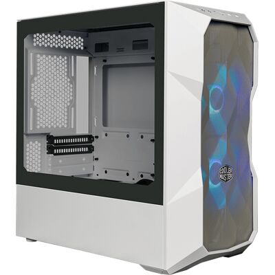 Cooler Master TD300 Mesh White Mini Tower Tempered Glass PC Case Cooler Master TD300 Mesh White Mini Tower Tempered Glass PC Case