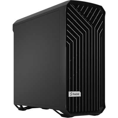 Fractal Design Torrent Tempered Glass Full Tower E-ATX PC Case - Black Solid Fractal Design Torrent Tempered Glass Full Tower E-ATX PC Case - Black Solid