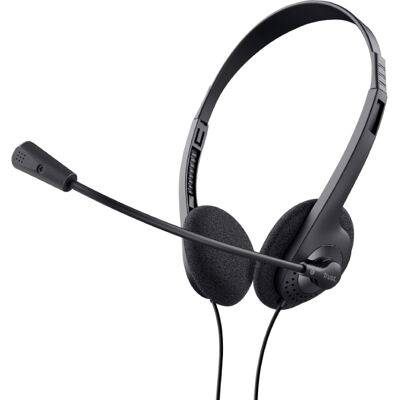 Trust Primo Chat Headset for PC and laptop 3.5 mm Connector Black Trust Primo Chat Headset for PC and laptop 3.5 mm Connector Black