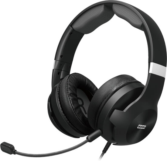 HORI Pro Gaming Headset for Xbox Series X S Lightweight W-FIT Design with Flexible Mic & 40mm Neodymium Drivers AB06-001U