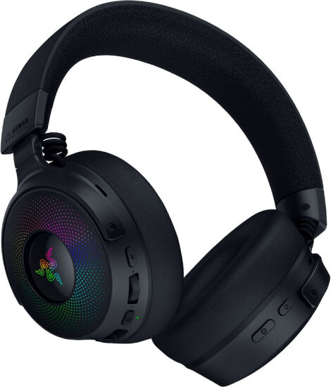 Razer Kraken V4 Pro Wireless Gaming Headset THX Spatial Audio, Haptic Feedback, HyperClear Mic, Lightweight Comfort - RZ04-05160100-R3M1