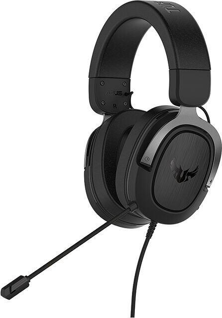 ASUS TUF Gaming H3 3.5mm Wired Over-Ear Headphones/Headset - Grey
