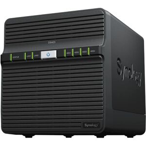 DS423 Synology 4-Bay NAS Enclosure 2GB RAM Secure Storage Intelligent Backups Surveillance Ready DS423 Synology 4-Bay NAS Enclosure 2GB RAM Secure Storage Intelligent Backups Surveillance Ready