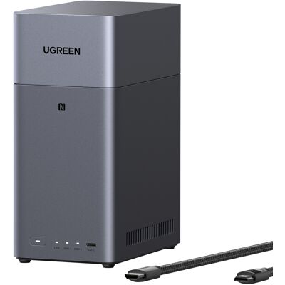 UGREEN NASync DH2300 2-Bay-NAS (Diskless) + HDMI Cable UGREEN NASync DH2300 2-Bay-NAS (Diskless) + HDMI Cable