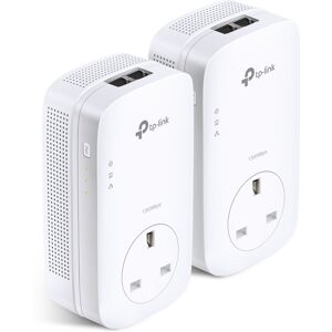 TP-Link AV2000 2-Port Gigabit Passthrough Powerline Starter Kit TP-Link AV2000 2-Port Gigabit Passthrough Powerline Starter Kit
