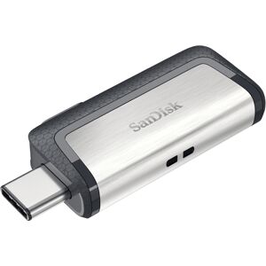 SanDisk Ultra Dual Drive 128GB Type-C USB 3.1 Flash Drive - Black, High Speed 150MB/s