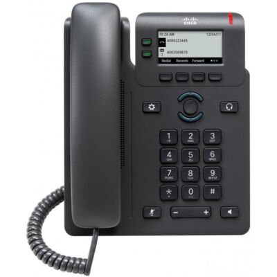 Cisco 6821 2-line IP Business Desk Phone - Black Cisco 6821 2-line IP Business Desk Phone - Black