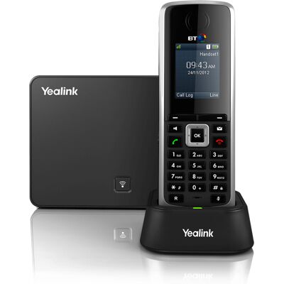 Yealink W52P DECT Cordless IP Phone Handset with Base Station Yealink W52P DECT Cordless IP Phone Handset with Base Station